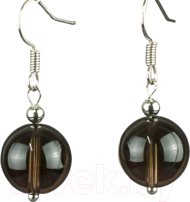 Серьги Wolves Элитный Раухтопаз 40970 №2 - фото