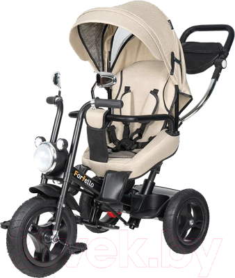 Трехколесный велосипед с ручкой Farfello PL-05 - фото