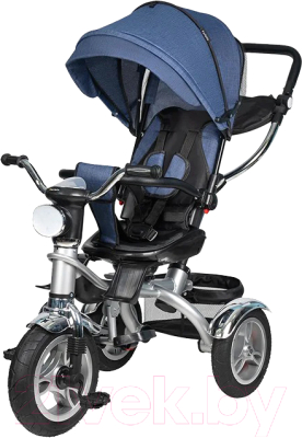 Трехколесный велосипед с ручкой Farfello PL-09 - фото