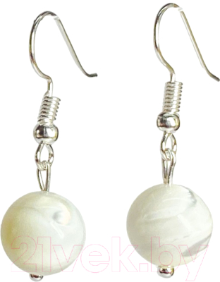 Серьги Wolves Элитный Перламутр 41016 №2 - фото