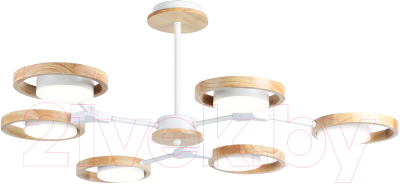 Люстра Ambrella FL51615/6 WH/LW