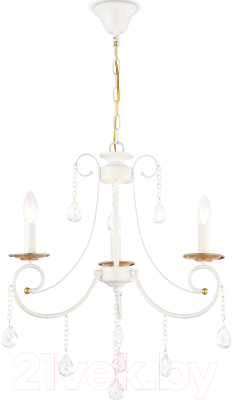 Люстра Ambrella TR4915/3 WH/GD