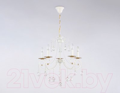 Люстра Ambrella TR4916/5 WH/GD