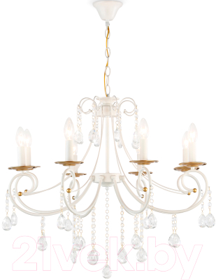 Люстра Ambrella TR4917/8 WH/GD