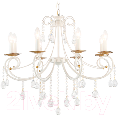 Люстра Ambrella TR4917/8 WH/GD