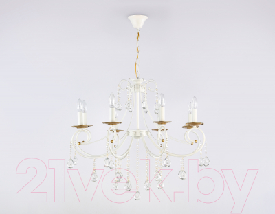 Люстра Ambrella TR4917/8 WH/GD