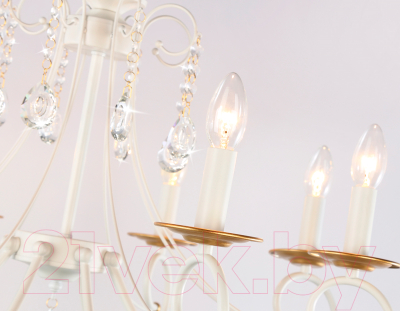 Люстра Ambrella TR4917/8 WH/GD