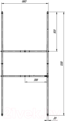 Каркас 1Марка ПУ 140x70