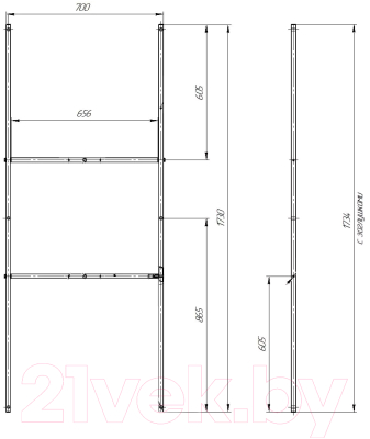 Каркас 1Марка ПУ 180x75