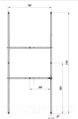 Каркас 1Марка ПУ 180x80