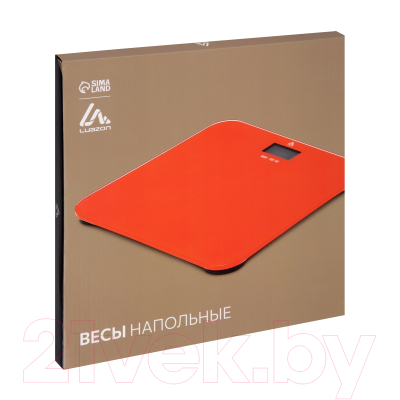Напольные весы электронные LuazON Home LVE-006 / 10156514
