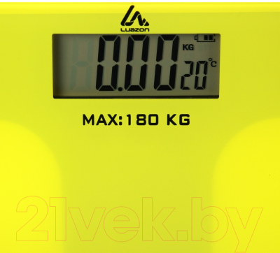Напольные весы электронные LuazON Home LVE-006 / 10156514