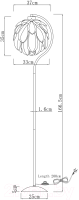 Торшер Moderli Flake / V11013-F
