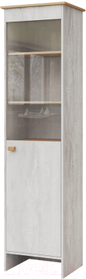 Шкаф-пенал Мебель-КМК П Скандинавия КМК 0905.28 - фото