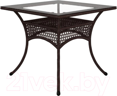 Стол садовый AIKO Deco 7034П стол-3 квадратный 90x90x75 - фото