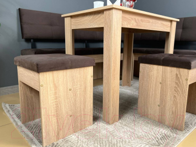 Табурет Genesis Мебель дуб сонома/Bora 01