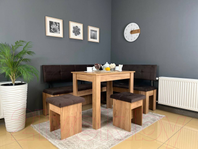 Табурет Genesis Мебель Дуб золотой/Bora 01