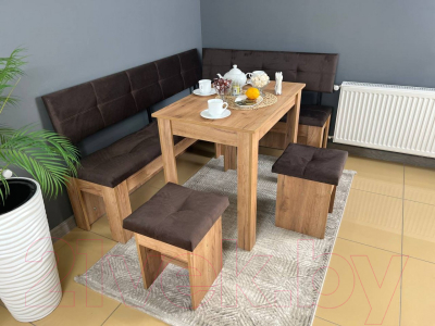 Табурет Genesis Мебель Дуб золотой/Bora 01