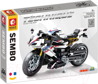 Конструктор Sembo Мотоцикл Мото-лед 169451 - фото