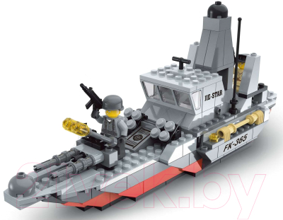 Конструктор Jie Star Легкий фрегат / 53776