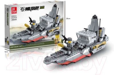 Конструктор Jie Star Легкий фрегат / 53776