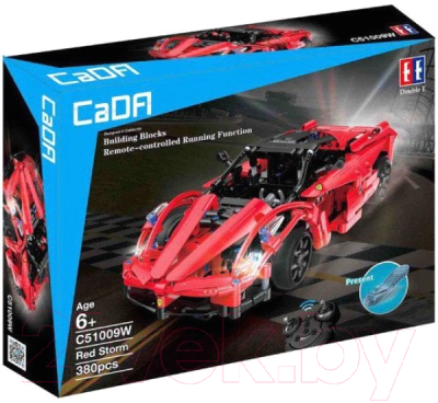 Конструктор электромеханический CaDa Гонка / 96031 - фото