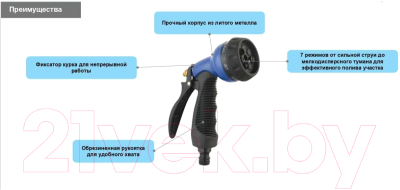 Распылитель для полива Deko Aqualin AT07 / 082-2056