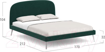 Двуспальная кровать Moon Family 1234 / MF009456