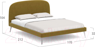 Двуспальная кровать Moon Family 1234 / MF009459