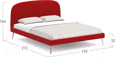 Двуспальная кровать Moon Family 1234 / MF009474