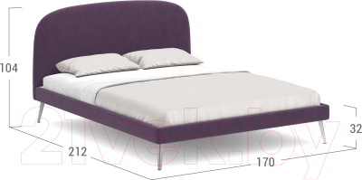 Двуспальная кровать Moon Family 1234 / MF009450