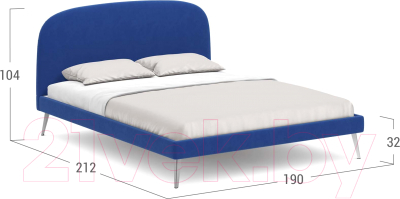 Двуспальная кровать Moon Family 1234 / MF009469