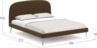 Двуспальная кровать Moon Family 1234 / MF009448