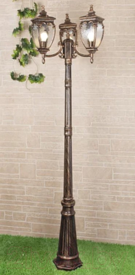 Фонарь уличный Elektrostandard Andromeda F/3 GLYF-8024F/3 - фото