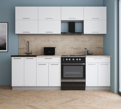 Кухонный гарнитур Интерлиния Мила Gloss 60-24