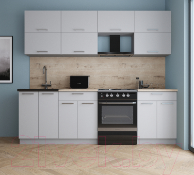 Кухонный гарнитур Интерлиния Мила Gloss 60-24