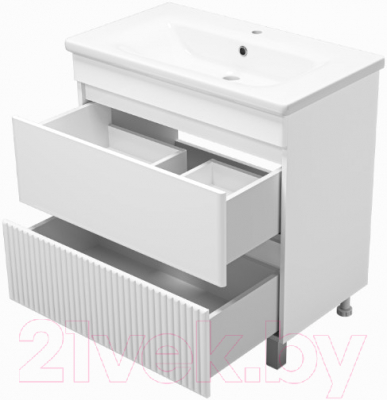 Тумба под умывальник Misty Мира 80 / П-Мир-01080-012Я