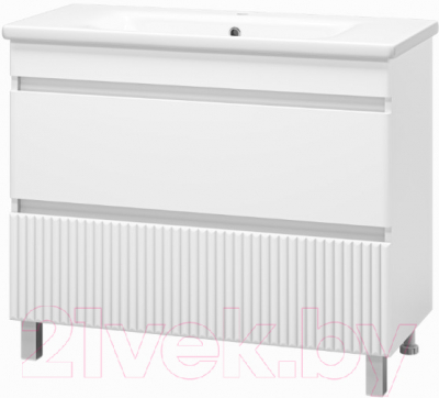 Тумба под умывальник Misty Мира 100 / П-Мир-01100-012Я - фото