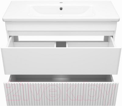 Тумба под умывальник Misty Мира 100 / П-Мир-01100-012Я