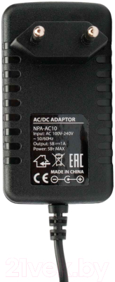 Зарядное устройство сетевое Gembird NPA-AC10 