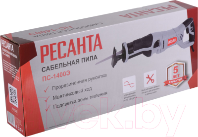Сабельная пила Ресанта ПС-1400Э