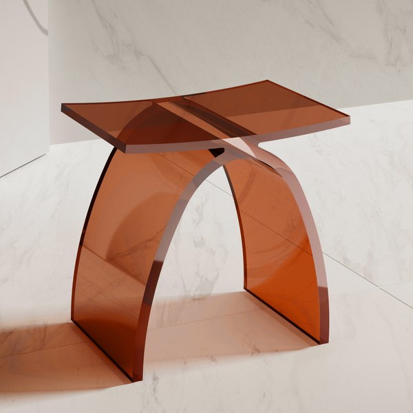 Стул для ванной Abber Kristall AT1739Opal