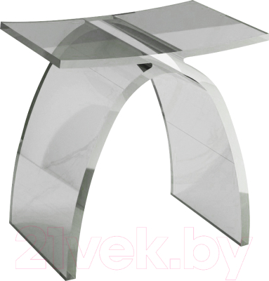 Стул для ванной Abber Kristall AT1739Perle - фото