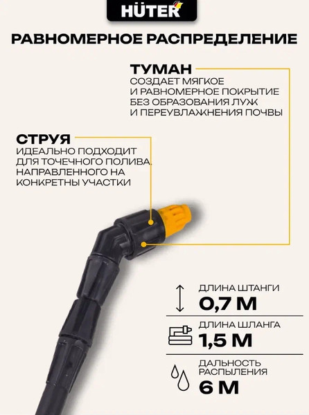 Опрыскиватель аккумуляторный Huter SP-8AC