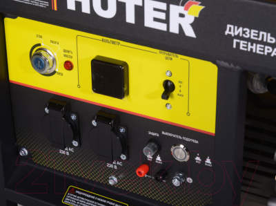 Дизельный генератор Huter LDG 5000LX (64/2/7)