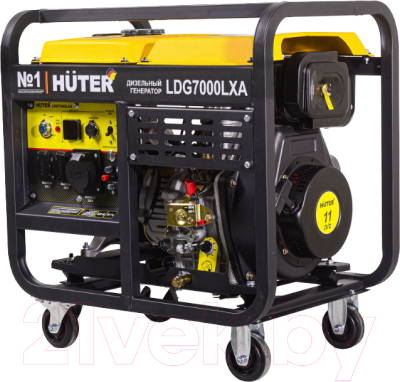 Дизельный генератор Huter LDG 7000LXА (64/2/8) - фото