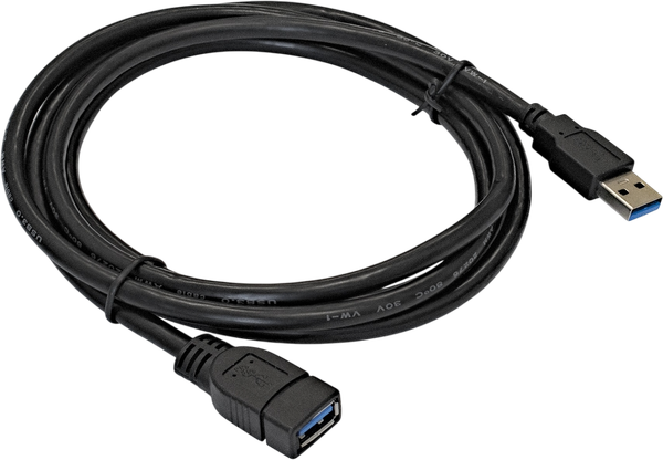 Удлинитель кабеля ExeGate EX-CC-USB3-AMAF-1.0 / EX284931RUS - фото