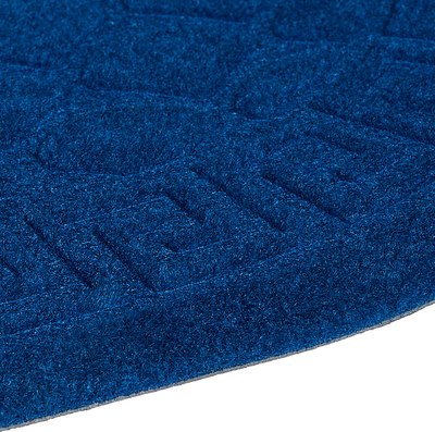 Коврик грязезащитный Kovroff Чешуйки овал 60x90 / ПО/04/03/04