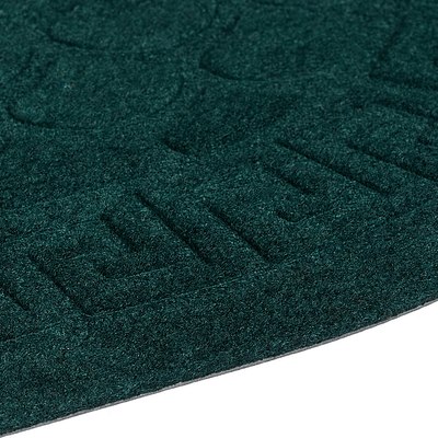 Коврик грязезащитный Kovroff Чешуйки овал 45x75 / ПО/04/18/06