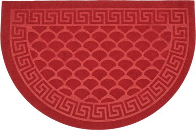 Коврик грязезащитный Kovroff Чешуйки полукруг 60x90 / ПП/04/03/05 - фото